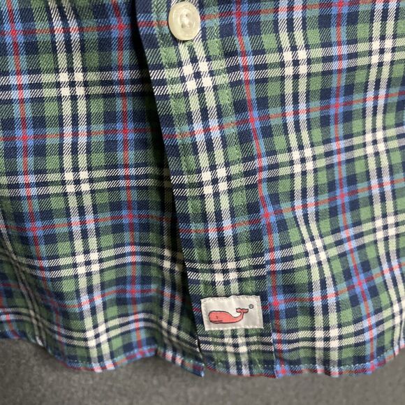 Vineyard Vines Performance Men's 2XL Multicolor Classic Fit Murray Flannel Shirt - Picture 3 of 9